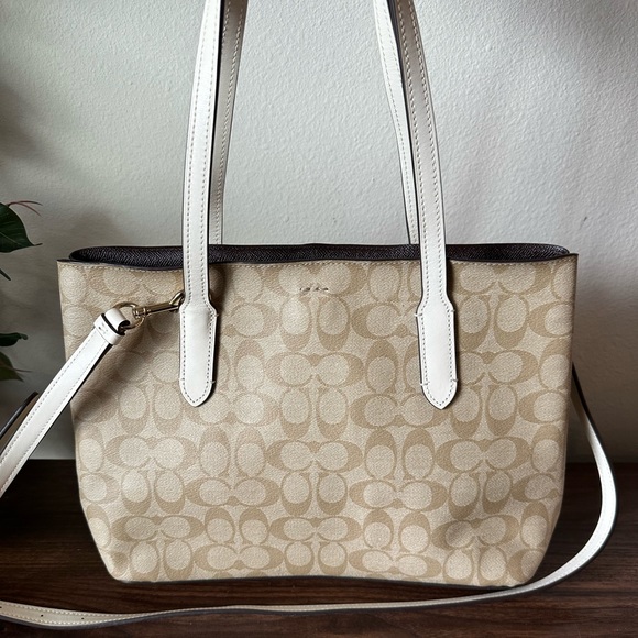 NEW Coach Canvas Handbag - Picture 2 of 13